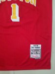 NBA 1 Mcgrady 2004-05 Rockets M&N Maillot Rouge